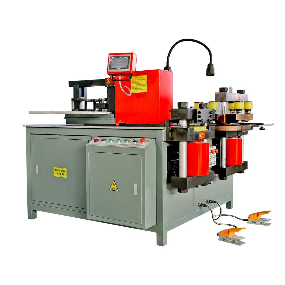 hydraulic busbar punching machine