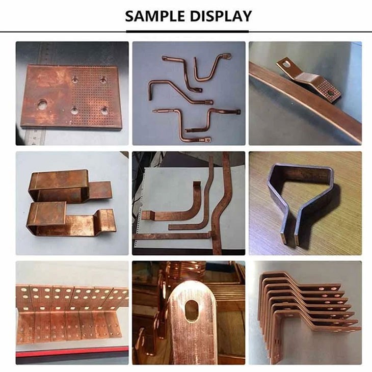 Economical busbar processing machine