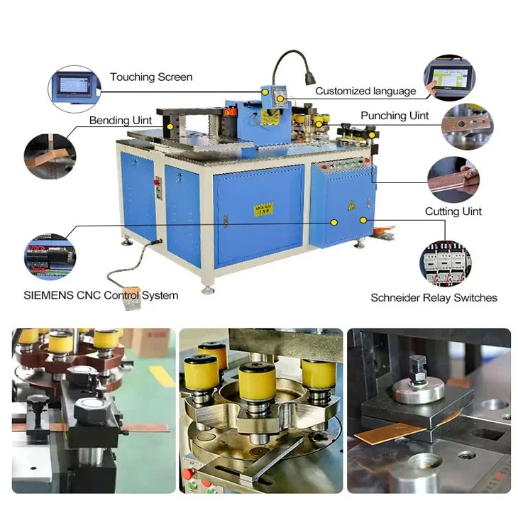hydraulic busbar cutting machine