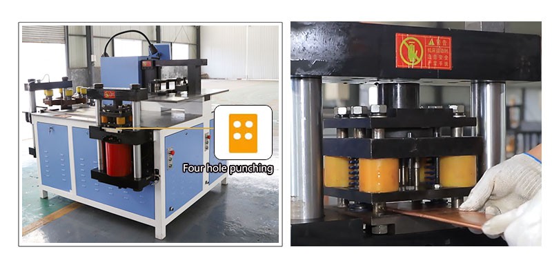 Four hole punching Four hole punching